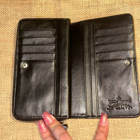 Vivienne Westwood Anglomania Long Zipper Organizer Wallet - Picture 3 of 6